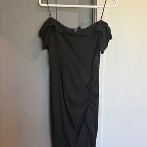 NWT Windsor Black Off the Shoulder Dress